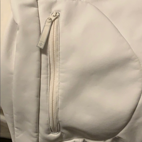 Columbia jacket with hood greyish white medium - Picture 4 of 11